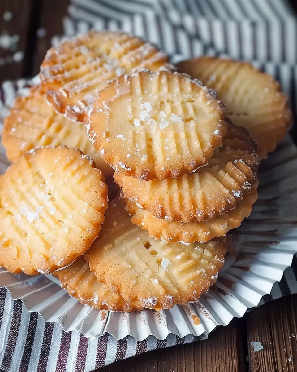 Melt-in-Your-Mouth French Salted Butter Cookies Recipe