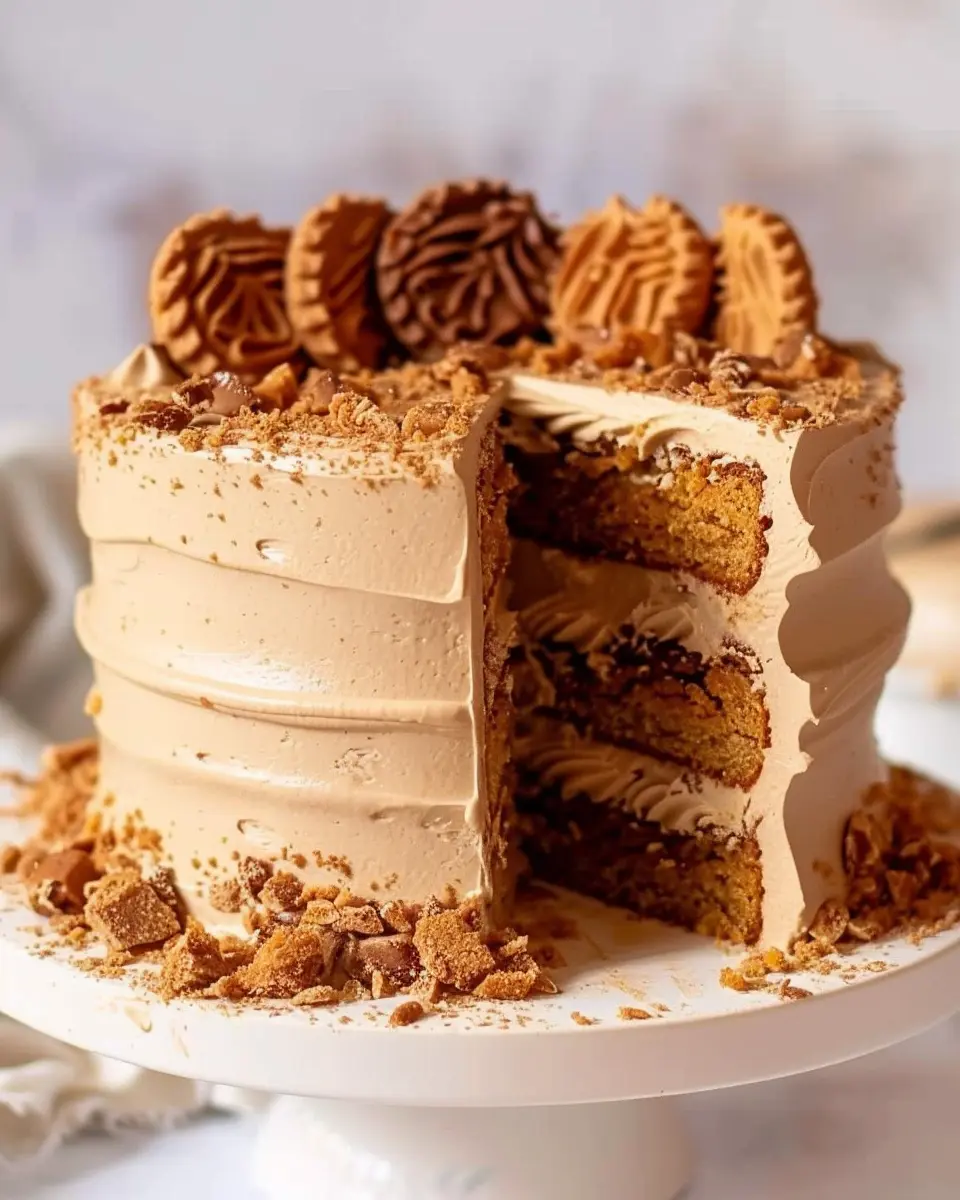 Biscoff Cookie Butter Cake: The Indulgent Delight You Need