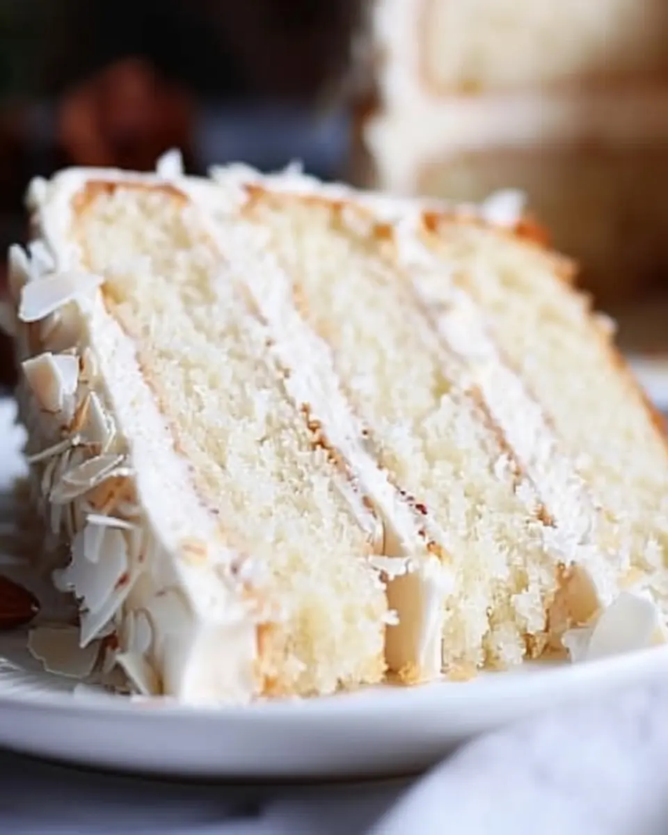 The Ultimate White Almond Cake: A Delightfully Easy Recipe