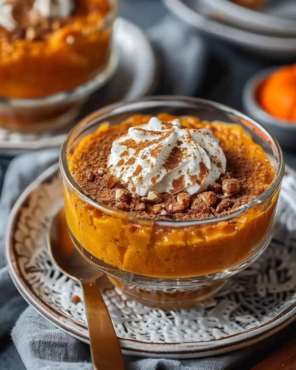 Effortless Baked Pumpkin Pudding for Cozy Weeknight Comfort