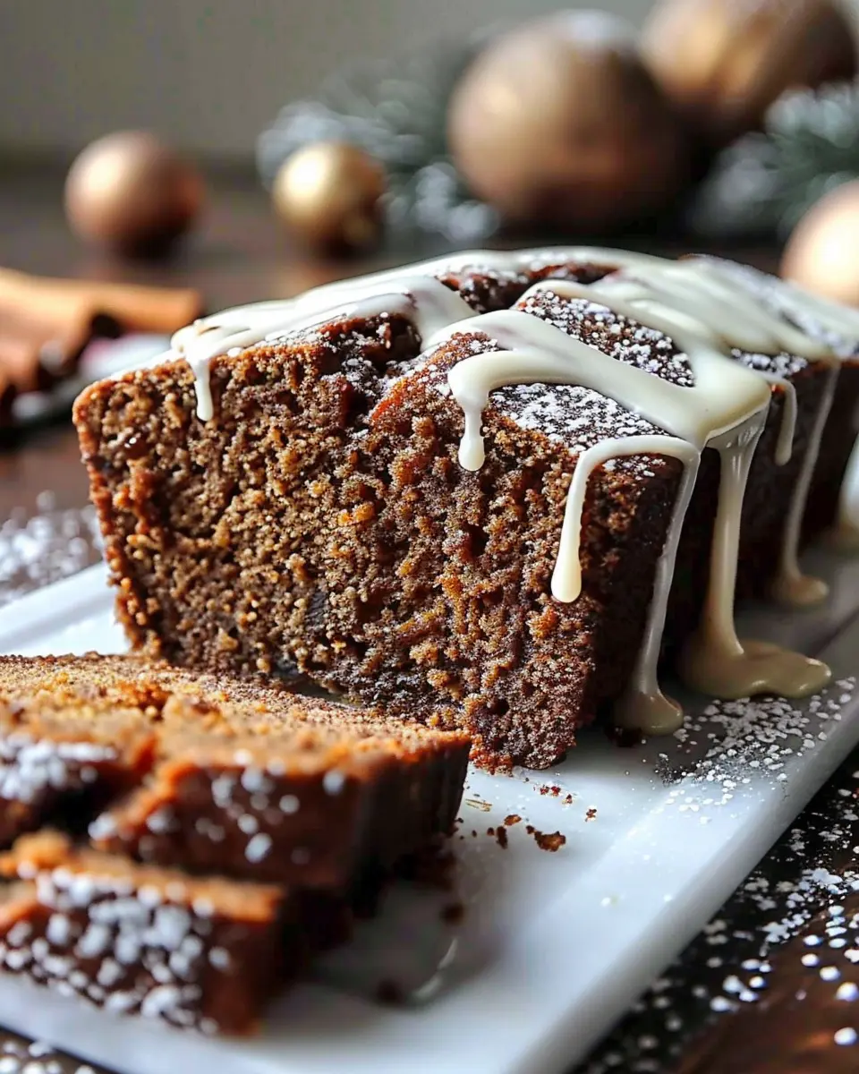 Amazing Spiced Gingerbread Loaf Recipe for Cozy Holiday Smells