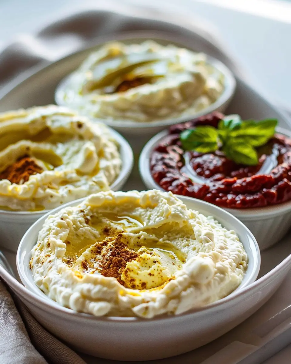Irresistible Whipped Cheese Trio Recipe: A Creamy Delight for All