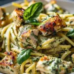 Creamy Pesto Chicken Pasta