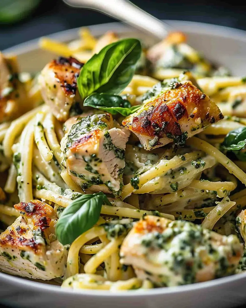 Creamy Pesto Chicken Pasta: Easy Comfort for Any Dinner Night