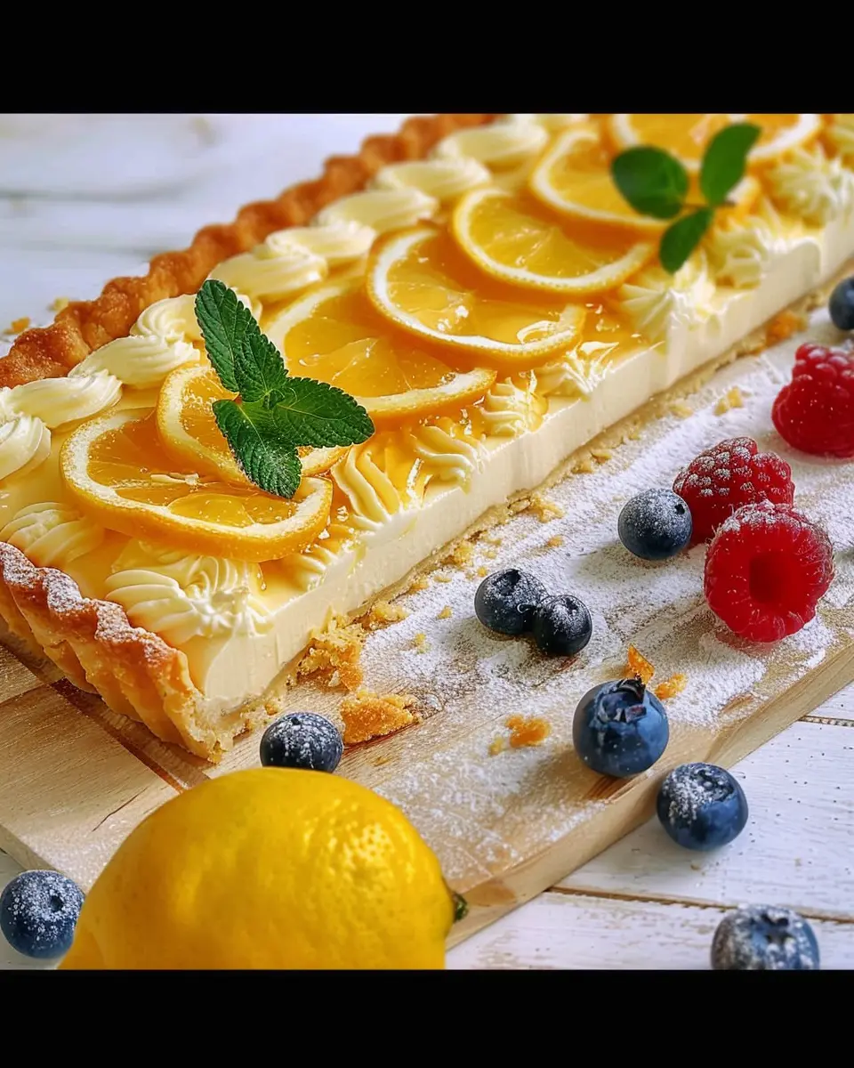 Easy Italian Lemon Mascarpone Tart: A Refreshing Indulgence at Home