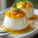 The Best Mango Coconut Panna Cotta (That Makes Every Dinner Feel Like a Tropical Vacation!)