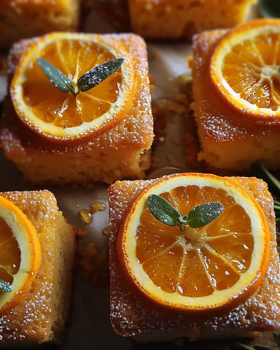 Orange Ginger Honey Cakes: Easy Delight for Homemade Treats