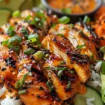 Spicy Maple Chicken & Coconut Rice