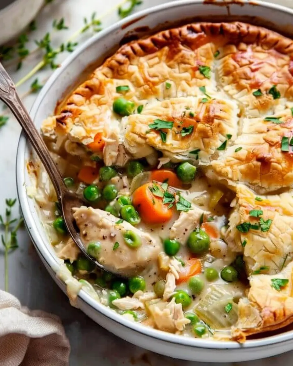 Crustless Chicken Pot Pie: Easy Comfort Food Made Healthy