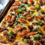 Sheet Pan Taco Pizza