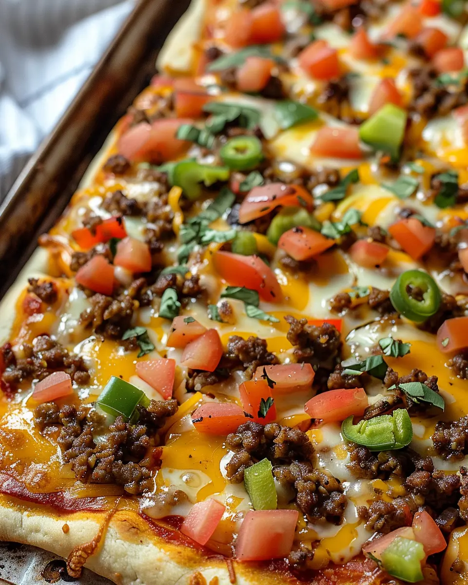 Sheet Pan Taco Pizza: Easy, Flavorful Dinner Your Family Will Love