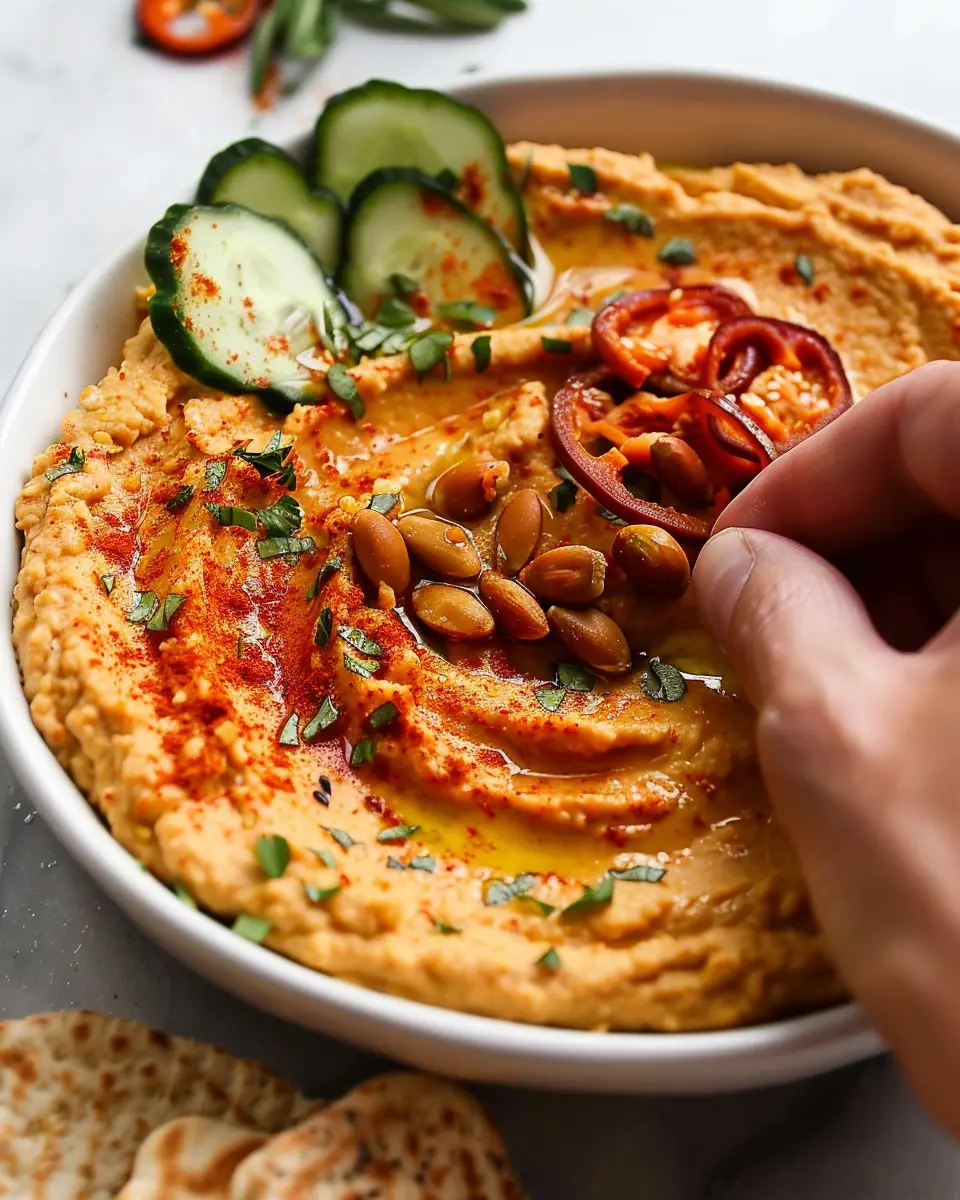 10-Minute Cozy &amp; Creamy Pumpkin Hummus: Your New Favorite Dip