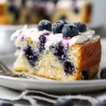 Simple Blueberry Yogurt Cake