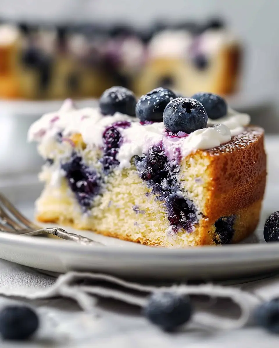 Simple Blueberry Yogurt Cake: A Delightfully Easy Treat