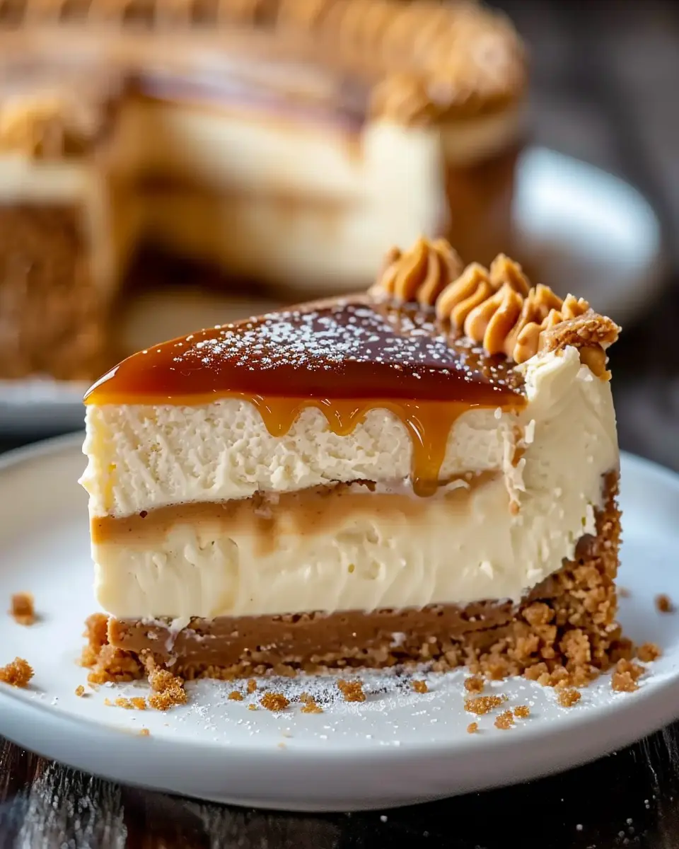 Biscoff Salted Caramel Cheesecake: Indulge in This Easy Delight