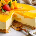 No-Bake Mango Cheesecake